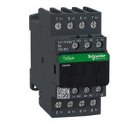 Schneider Electric, TeSys D contactor - 4P(4 NO) - AC-1 - <= 440 V 40 A - 24 V DC standard coil, LC1DT40BD