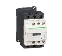 Schneider Electric TeSys Deca contactor,3P(3NO),AC-3/AC-3e,=440V 12A,24V DC coil,lug-rings,LC1D126BD