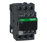 Schneider Electric TeSys Deca contactor,3P(3NO),AC-3/AC-3e,=440V 25A,42V AC coil,LC1D25D7