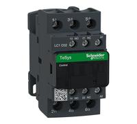Schneider Electric TeSys Deca contactor,3P(3NO),AC-3/AC-3e,=440V 32A,42V AC coil,LC1D32D7