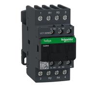 Schneider Electric TeSys Deca contactor,4P(2NO+2NC),AC-1,=440V 40A,220V AC coil,LC1D258M7