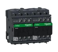 Schneider Electric TeSys Deca reversing contactor,3P(3NO),AC-3,=440V 12A,48V AC coil,LC2D12E7