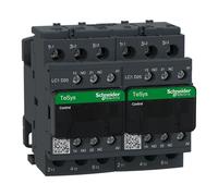 Schneider Electric TeSys Deca reversing contactor,3P(3NO),AC-3,=440V 25A,230V AC coil,with electrical interlocking,LC2D25P7