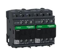 Schneider Electric TeSys Deca reversing contactor,3P(3NO),AC-3,=440V 9A,120V AC coil,LC2D09G7