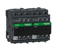 Schneider Electric TeSys Deca reversing contactor,3P(3NO),AC-3,=440V 9A,48V AC coil,LC2D09E7