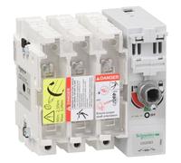 Schneider Electric, TeSys GS - switch-disconnector-fuse - 3 P - 32A - BS A1, GS2DB3