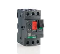 Schneider Electric TeSys GV2 - Motor Circuit Breaker, 3 Pole, 9-14A, Thermal Magnetic, Toggle Control, Screw Clamp Terminals, GV2ME16