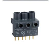 Schneider Electric, TeSys GV2, TeSys D and TeSys U - terminal block - 3P - from the top, GV1G09, TeSys GV2