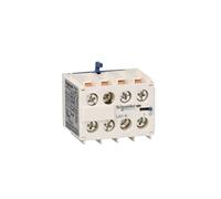 Schneider Electric, TeSys K - Auxiliary contact block - 4 NC - screw-clamps terminals, LA1KN04