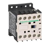 Schneider Electric, TeSys K contactor - 3P - AC-3 <= 440 V 9 A - 1 NC aux. - 24 V DC coil, LP1K0901BD3