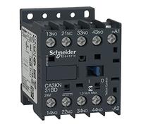 Schneider Electric, TeSys K control relay - 3 NO + 1 NC - <= 690 V - 24 V DC standard coil, CA3KN31BD