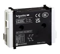 Schneider Electric TeSys Mini-VARIO - Auxiliary Contact Block, Add On Module, 1NC Early Break + 1NO Late Make, 12A, IP20 Rated, VZ7