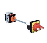 Schneider Electric TeSys VARIO - Emergency Stop Switch Disconnector, for Mounting at Back of Enclosure, 3 Pole, 20A, 3NO, IP65 Rated, Padlockable Operating Handle, VCCF01