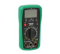 Schneider Electric Thorsman Digital Multimeter with LCD Display, Illuminated, Category 3, 300V, Battery 9V, Green, Part Number IMT23202