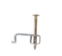 Schneider Electric Thorsman - Fire Cable Clips, Size 1 (1-2.5mm), 18th Edition Compliant, Fire Resistant Steel, Twin & Earth, ISM99955, Pack of 100