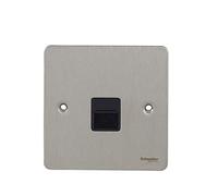 Schneider Electric Ultimate Flat Plate GU7262BBN secondary telephone socket