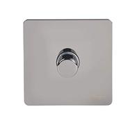 Schneider USFP 1G 2W 400W/VA Dimmer - Black Nickel - GU6412CBN