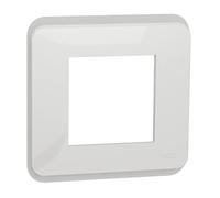 Schneider Electric Unica Pro 1 Hole Finishing Plate White