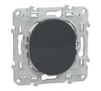 Schneider Electric Wiser Dimmer Round Push Button Actuator, 200 W 230 V AC 16 A