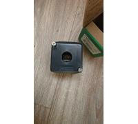 Schneider Electric Empty enclosure, plastic, dark grey lid, for push button Ø22, 1 cut-out