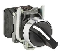 Schneider Electric XB4BD41 selector Switch 2-position black