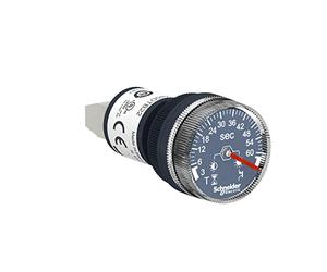 Schneider Electric, XB5DTB24, Harmony XB5, Panel mounted timer monofunction, plastic, 22, time delay 0.5-10 min, 24 V DC