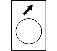 Schneider Electric ZB2BY4963 Legend Plate 30x40mm, Legend Plate