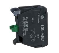 Schneider Electric Contact Element ZBE101 - Single Block for Silver Alloy Screw Clamp Terminal