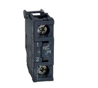 Schneider Electric ZBE1026P Contact Block, Single Contact Block For Head Ø22 1Nc Gold Flashed Screw Clamp Terminal