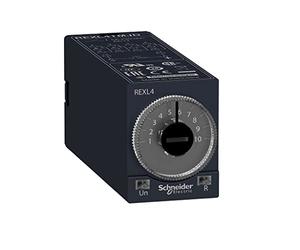 Schneider Electric Zelio Time - Modular Timing Relay, On-Delay, 5 A, 4CO, 0.1s…100h, 24 V DC, REXL4TMBD
