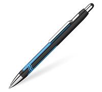 Schneider Epsilon Ballpoint Pen with ViscoGlide® Technology, 6 Colours No Nero-ciano,Blue,Cyan,Black
