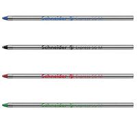Schneider Express 56 Refill Pack of 1 x Black, Blue, Red & Green
