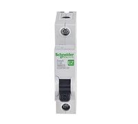 Schneider EZ9F66120 Electric Easy9, MCB Miniature Circuit Breaker, White, 1 Pole, Type C, 6 kA Breaking Capacity, 20 A, 230 V