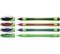Schneider Fineliner pens, 0.8, Blister Pack of 4 Crayons-Assorted Colours