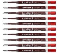 Schneider Gelion 39, Large-Capacity Refill ISO Size G2 Pen Gel Ink Rollerball Pen - red red