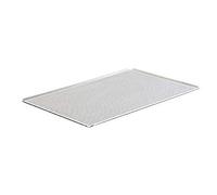 Schneider GT146 A381100 Perforated Aluminium Baking Tray, Aluminum, Gray | Promotes superior airflow for even browning and crispy crusts, ensuring rapid heat transfer in busy commercial kitchens.