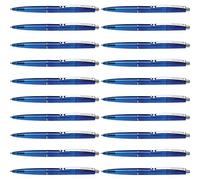 Schneider Icy Colours K20 Ballpoint Pen Transparent Blue M Tip Pack of 20 blue S
