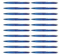 Schneider Icy Colours K20 Ballpoint Pen Transparent Blue M Tip Pack of 20 blue S