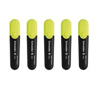 Schneider Job Highlighters Refillable Bevelled Tip 1-5 mm Pack of 5 Yellow