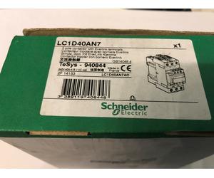 Schneider LC1D40AN7 940844 Contactor 18.5kW 40A 415VAC