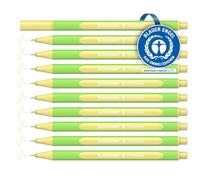 Schneider Line-Up Pastel Fineliner 0.4 mm Line Width Made of Bio-Based Plastic, Awarded with The Blue Angel, Pack of 10, Pastel Vanilla