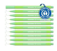 Schneider Line-Up Pastel Fineliner (Triangular Fineliner, Stroke Width 0.4 mm, Bio-Based Plastic) Pack of 10 Pastel Mint