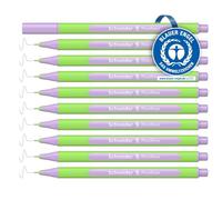 Schneider Line-Up Pastel Fineliner (Triangular Fineliners, Stroke Width 0.4 mm, Bio-Based Plastic) Pack of 10, Pastel Lilac