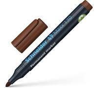 Schneider Maxx 130 Perm Marker Bullet Tip Brown (Pack of 10)