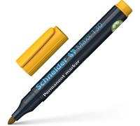 Schneider Maxx 130 Perm Marker Bullet Tip Yellow (Pack of 10)