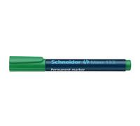 SCHNEIDER Maxx 133 Permanent Marker Pens Chisel Tip 1-4 mm Green Pack of 10
