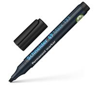 Schneider Maxx 133 Permanent Marker, refillable, 1 + 4 mm, Black