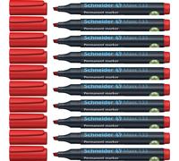 Schneider Maxx 133 Permanent Marker with Chisel Tip (Line Width 1-4 mm, Refillab