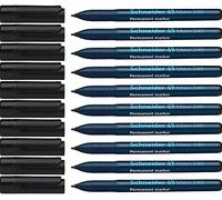 Schneider Maxx 240 Slim Permanent Marker - Black (Pack of 10)