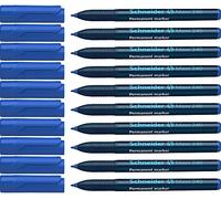 Schneider Maxx 240 Slim Permanent Marker - Blue (Pack of 10)